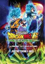 cartula carteles de Dragon Ball Super - Broly