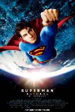 cartula carteles de Superman Returns - El Regreso - V4