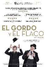 carátula carteles de El Gordo Y El Flaco - 2018