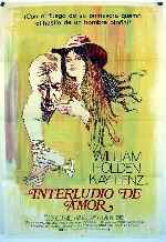 carátula carteles de Interludio De Amor - 1973