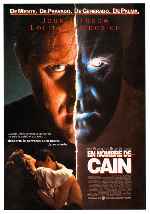 carátula carteles de En Nombre De Cain - V2