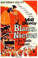 carátula carteles de Blancanieves Y Los Siete Enanos - V2
