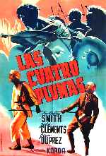 carátula carteles de Las Cuatro Plumas - 1939 - V7