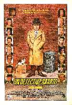 carátula carteles de Un Detective Barato
