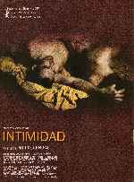 carátula carteles de Intimidad - 2000