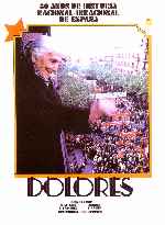 carátula carteles de Dolores - 1980