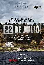 carátula carteles de 22 De Julio