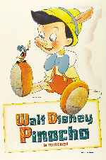 cartula carteles de Pinocho - Clasicos Disney - V2