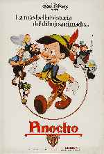 carátula carteles de Pinocho - V16