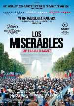 carátula carteles de Los Miserables - 2019