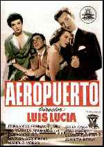 carátula carteles de Aeropuerto - 1953 - V4