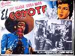 carátula carteles de El Coyote - 1954 - V3