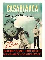 carátula carteles de Casablanca - V14