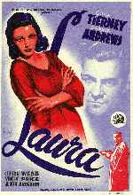carátula carteles de Laura - 1944 - V2