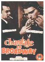 carátula carteles de Chantaje En Broadway - V2