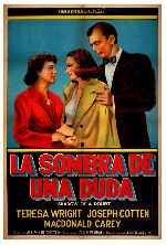 carátula carteles de La Sombra De Una Duda - V5