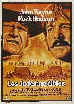 carátula carteles de Los Indestructibles - 1969 - V3