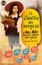 carátula carteles de La Cancion Del Amanecer