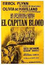 carátula carteles de El Capitan Blood - V10