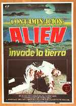 carátula carteles de Contaminacion - Alien Invade La Tierra