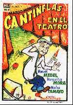 carátula carteles de Cantinflas En El Teatro - V3