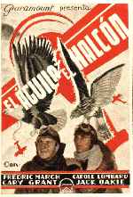carátula carteles de El Aguila Y El Halcon