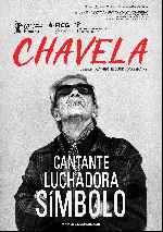 carátula carteles de Chavela