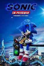 carátula carteles de Sonic - La Pelicula - V4