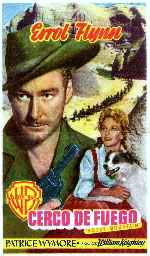 carátula carteles de Cerco De Fuego - 1950 -v2