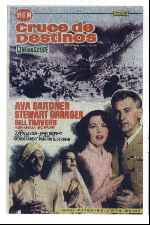 carátula carteles de Cruce De Destinos - 1956 - V4