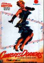 carátula carteles de Cumbres Doradas