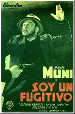 carátula carteles de Soy Un Fugitivo