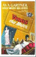 carátula carteles de Venus Era Mujer