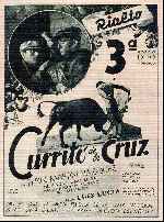 carátula carteles de Currito De La Cruz - 1949 - V5