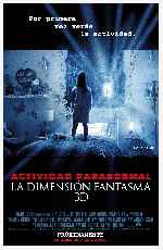 carátula carteles de Actividad Paranormal - La Dimension Fantasma