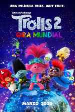 carátula carteles de Trolls 2 - Gira Mundial