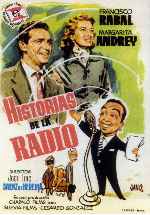 carátula carteles de Historias De La Radio - V4