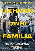 carátula carteles de Luchando Con Mi Familia