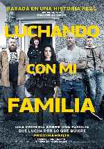 cartula carteles de Luchando Con Mi Familia