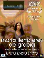 carátula carteles de Maria Llena Eres De Gracia - V2
