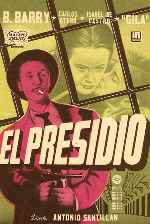 carátula carteles de El Presidio - 1954