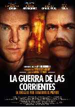 carátula carteles de La Guerra De Las Corrientes - V2
