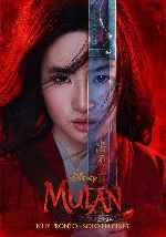 carátula carteles de Mulan - 2020 - V02