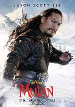 carátula carteles de Mulan - 2020 - V06