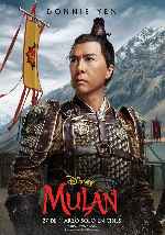 carátula carteles de Mulan - 2020 - V07