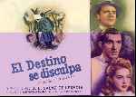 carátula carteles de El Destino Se Disculpa - V2