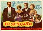 carátula carteles de Desengano
