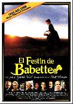 carátula carteles de El Festin De Babette - V2