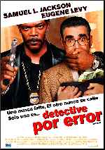 carátula carteles de Detective Por Error