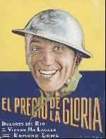 carátula carteles de El Precio De La Gloria - 1926 - V2